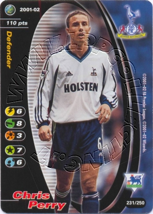 Totthenam 2001/02 - Chris Perry