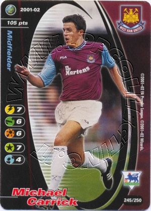 Westham 2001/02 - Michael Carrick