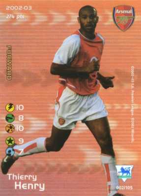 Arsenal 2002/03 - Thierry Henry