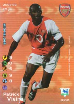 Arsenal 2002/03 - Patrick Viera