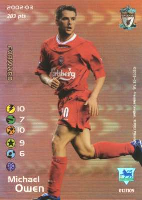 Liverpool 2002/03 - Mark Owen