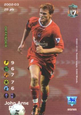 Liverpool 2002/03 - John Arne Riise