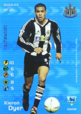 Newcastle 2002/03 - Kieron Dyer