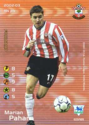 Southampton 2002/03 - Marian Paharas