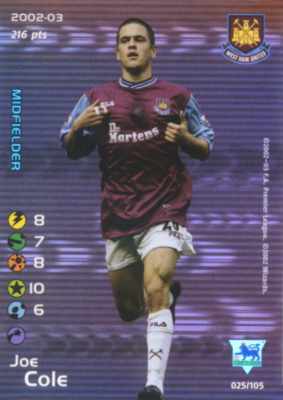 Westham 2002/03 - Joe Cole