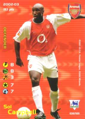 Arsenal 2002/03 - Sol Campbell