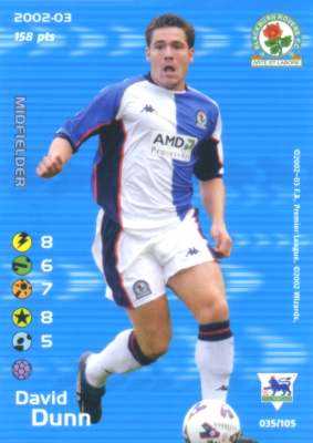 Blackburn 2002/03 - David Dunn