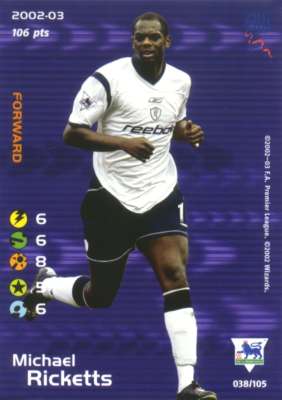 Bolton 2002/03 - Michael Ricketts