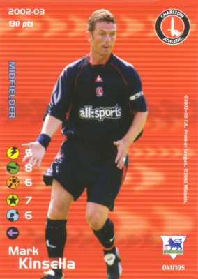 Charlton 2002/03 - Mark Kinsella