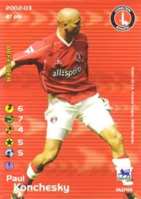 Charlton 2002/03 - Paul Konchesky