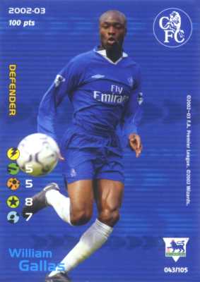 Chelsea 2002/03 - William Gallas