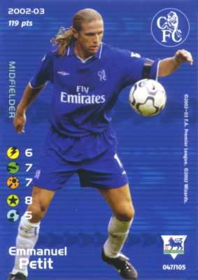 Chelsea 2002/03 - Emanuel Petit