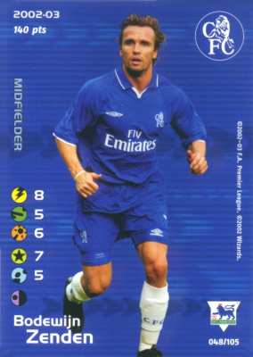 Chelsea 2002/03 - Bodewijn Zenden
