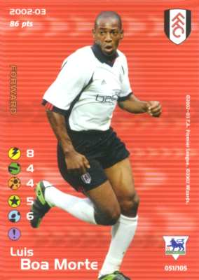Fulham 2002/03 - Luis Boa Morte