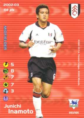 Fulham 2002/03 - Junichi Inamoto