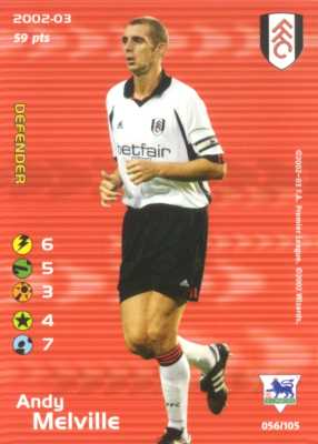 Fulham 2002/03 - Andy Melville