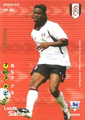 Fulham 2002/03 - Louis Saha