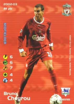 Liverpool 2002/03 - Bruno Cheyrou