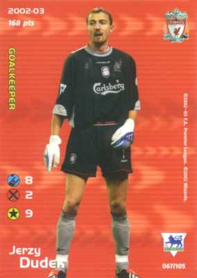 Liverpool 2002/03 - Jerzy Dudek