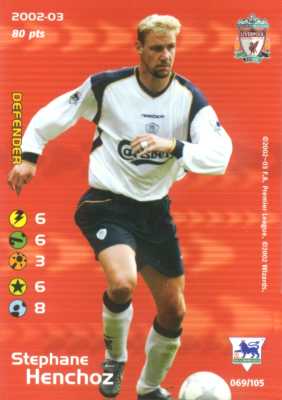 Liverpool 2002/03 - Stephan Henchoz
