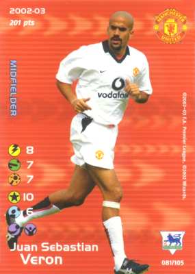 Manutd 2002/03 - Juan Sebastian Veron