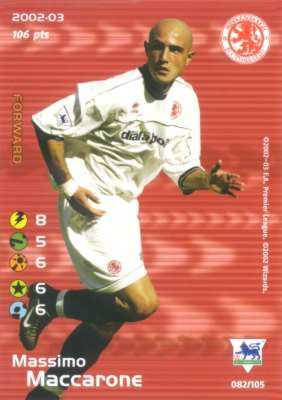 Middlesbrought 2002/03 - Massimo Maccarone