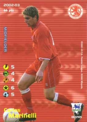 Middlesbrought 2002/03 - Carlos Marinelli