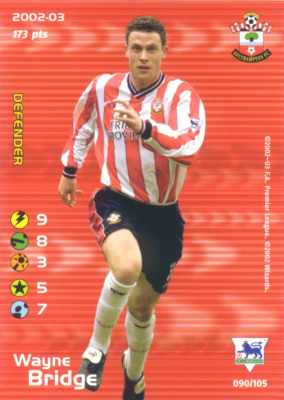 Southampton 2002/03 - Wayne Bridge