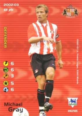 Sunderland 2002/03 - Michael Gray