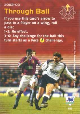 [Carta Rossa] 2002/03 - Through Ball