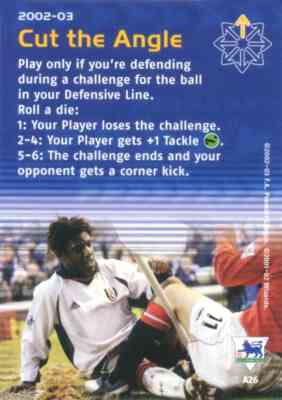 [Carta Blu] 2002/03 - Cut the Angle