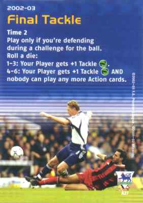 [Carta Blu] 2002/03 - Final Tackle