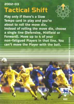 [Carta Verde] 2002/03 - Tactical Shift