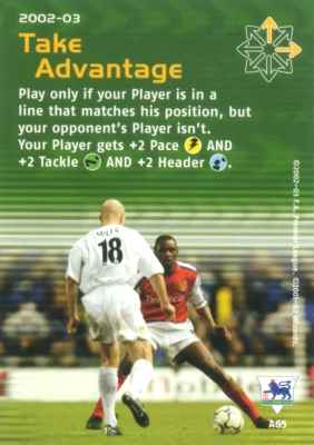 [Carta Verde] 2002/03 - Take Advantage