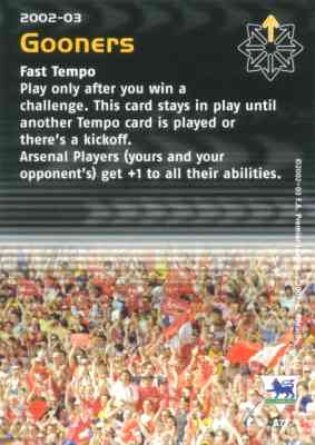 [Carta Nera] 2002/03 - Gooners