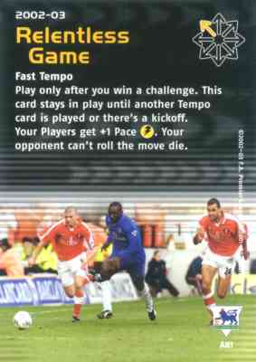 [Carta Nera] 2002/03 - Relentless Game