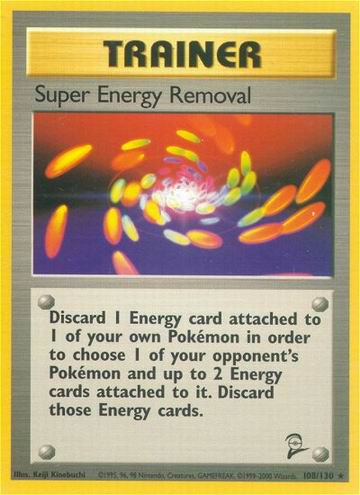 Super Energy Removal