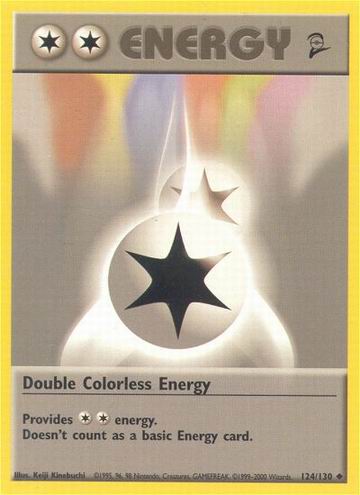 Double Colorless Energy
