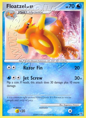 Floatzel Lv.27