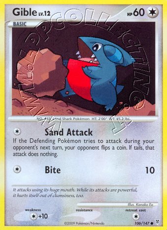 Gible Lv.12