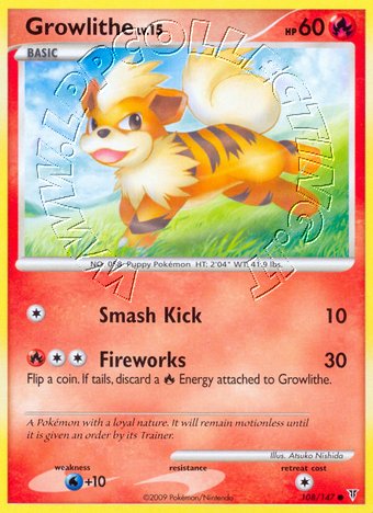 Growlithe Lv.15
