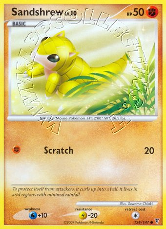 Sandshrew Lv.10