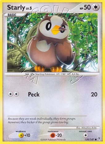 Starly Lv.5