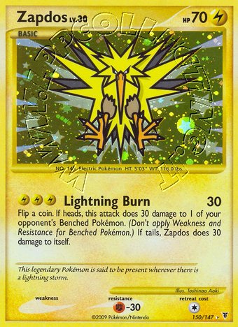 Zapdos LV.30