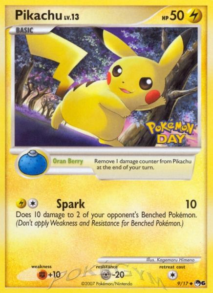 Pikachu Lv.13 [Pokemon Day]
