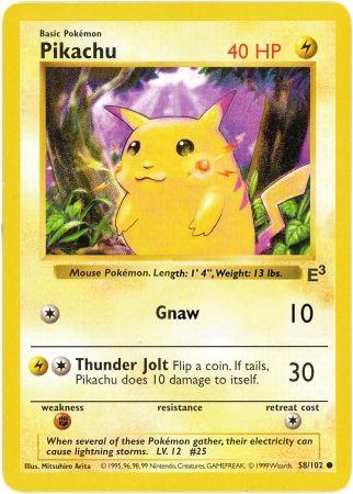 Pikachu [E3]