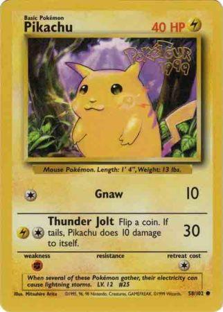 Pikachu [PokéTour 1999]
