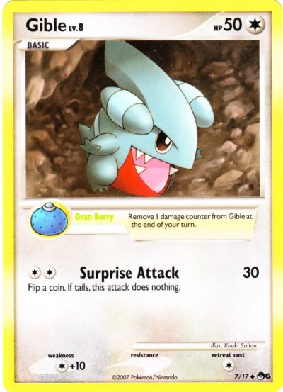 Gible Lv.8