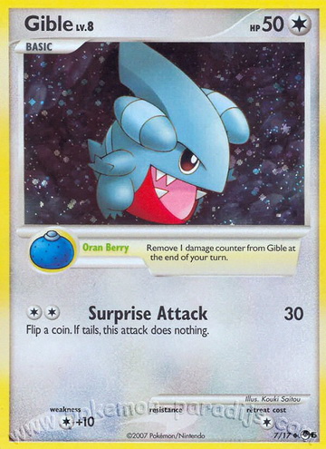 Gible Lv.8