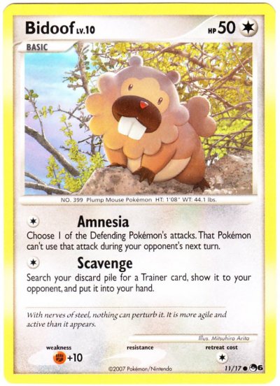 Bidoof Lv.10